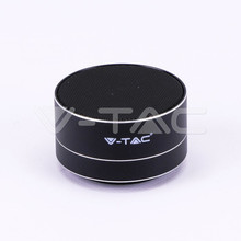 SKU 7712 Bluetooth Колона Метална + TF Слот - 400mah Черна с марка V-TAC