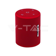 SKU 7719 Преносима Bluetooth Колона Micro USB - 1500mah Червена с марка V-TAC