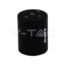 Portable Bluetooth Speaker With Micro USB And High End Cable 1500mah Battery Black