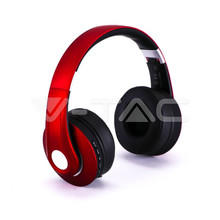 SKU 7731 Bluetooth Слушалки Регулируеми 500mAh Червени с марка V-TAC
