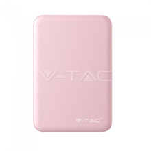 SKU 8194 Външна Батерия 5000 ma/H Розова с марка V-TAC