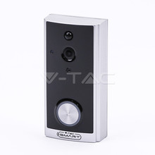 Smart Video Doorbell 2 Way Audio Black Body