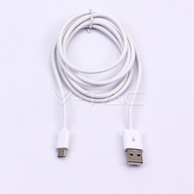 SKU 8451 Micro USB Кабел 3M Бял с марка V-TAC