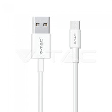1 M Type C USB Cable White - Silver Series 