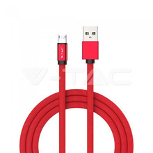 1 M Micro USB Cable Red - Ruby Series