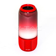 SKU 8571 2*3W LED Лампа Колона USB + TF Слот Червена с марка V-TAC