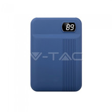 SKU 8853 Външна Батерия 10000 ma/H Тъмно Синьо с марка V-TAC