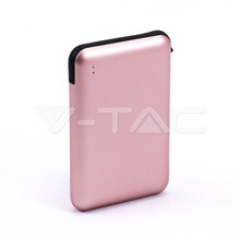 SKU 8867 Външна Батерия 5K Mah Дисплей Розова с марка V-TAC