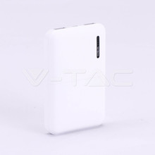 SKU 8893 Външна Батерия Мини 5K Mah Бяла с марка V-TAC