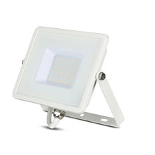 LED Прожектор 30W 4000К SAMSUNG ЧИП Бяло Тяло SKU 21404 V-TAC