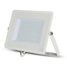 LED Прожектор 100W 6400К SAMSUNG ЧИП Бяло Тяло SKU 21417 V-TAC