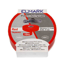INSULATING TAPE 10mx19mm RED