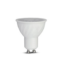 LED Spotlight SAMSUNG CHIP - GU10 6.5W  Ripple Plastic 38°D 6400K