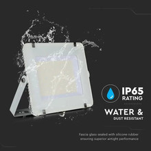 LED Прожектор 200W 4000К 120LM/W SAMSUNG ЧИП Бяло Тяло SKU 21787 V-TAC