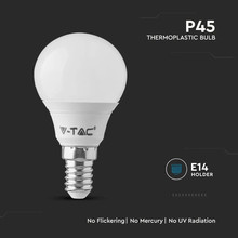 LED Крушка E14 4.5W 2700K P45 6Бр/Сет SKU 212733 V-TAC
