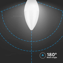 LED Bulb - 4.5W E14 Candle 3000K                                            