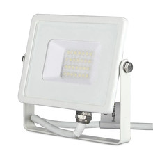 LED Прожектор 20W 3000К SAMSUNG ЧИП Бяло Тяло SKU 21442 V-TAC