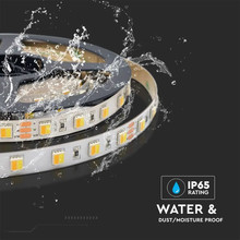LED Лента SMD2835 - 120/1 24V IP65 3in1 SKU 2898 V-TAC