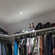 1*GU10 Fitting Square Black 