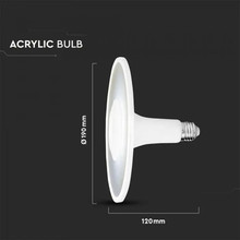 LED Bulb - SAMSUNG CHIP 11W Acrylic UFO  Plastic 6400K
