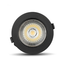 LED Луна 20W 4000К Черна  SAMSUNG ЧИП  Рефлоктор COB   SKU 2120055 V-TAC