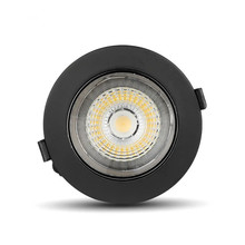 LED Луна 30W 3000К Черна  SAMSUNG ЧИП  Рефлоктор COB  SKU 2120058 V-TAC