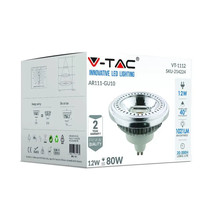 LED Крушка GU10 12W 2700K AR111 12W SKU 214224 V-TAC