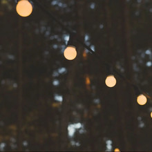 0.5W LED String Light 5M With 10 Bulbs EU 3000K SKU 217436 V-TAC