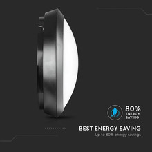 Плафон със сензор 12W 3000К Микровълнов датчик SKU 4981 V-TAC