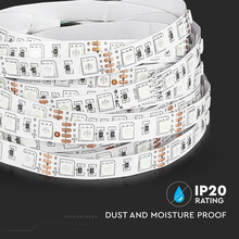 LED Лента SMD5050 - 60/1 RGB Невлагозащитена SKU 212120 V-TAC