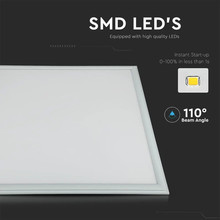 LED Панел 40W 600 x 600 mm 3000K Вкл. Драйвер SKU 2160286 V-TAC