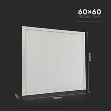 LED Панел 40W 600 x 600 mm 6500K Вкл. Драйвер SKU 216672 V-TAC