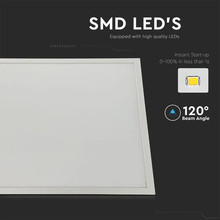 LED Панел 40W 600 x 600 mm 6500K Вкл. Драйвер SKU 216672 V-TAC