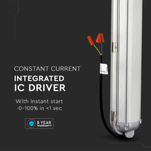 LED Влагозащитено Тяло SAMSUNG ЧИП - 120см 60W 4500K 120LM/W SKU 21678 V-TAC
