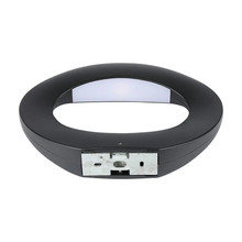 10W LED Wall Light Black Body 3000K