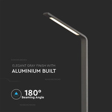 6W Наземна Градинска Лампа Сива 4000К IP54 SKU 218681 V-TAC