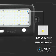 LED прожектор 10W 4000K със соларен панел SKU 8674 V-TAC