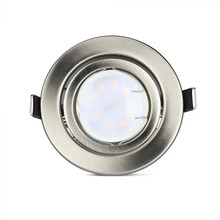 SKU 8884 LED Крушка - 5W GU10 С Фасунга Сатен Никел 3000К 3бр/сет с марка V-TAC