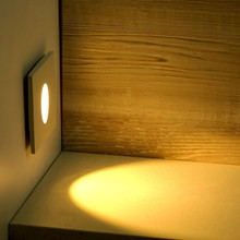 3W LED Step Light Square 4000K