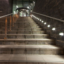 LED Осветление За Стъпала 3W 4000K Кръг Бяло Тяло SKU 211326 V-TAC