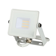 LED Прожектор 10W 3000К SAMSUNG ЧИП Бяло Тяло SKU 21427 V-TAC
