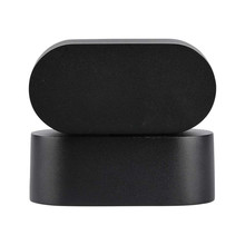 6W LED Wall Light Black Body IP65 Movable 4000K