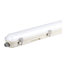 LED Влагозащитени Тяло със Сензор 36W 6400K 120cm SAMSUNG ЧИП и Стоманен Клип SKU 20469 V-TAC