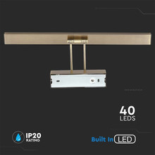 LED Лампа За Картина 8W 3000К Злато Подвижда 455мм SKU 213983 V-TAC