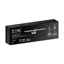 LED Лампа За Картина 8W 3000К Хром 3000К 500мм SKU 213985 V-TAC