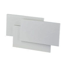 12W LED Wall Light White Body 3000K IP20
