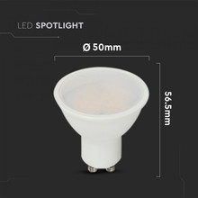LED Крушка GU10 2.9W 3000K 110 градуса SKU 2987 V-TAC