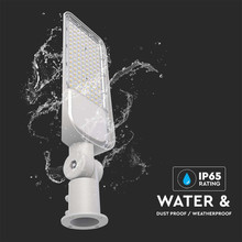 LED Улична Лампа със Сензор 50W 6400K 120 лумена на ват SAMSUNG ЧИП SKU 20433 V-TAC