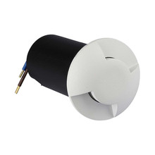 LED Осветление За Стъпала 1W 3000K Двупосочно Бяло Тяло SKU 211465 V-TAC