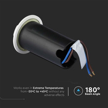 LED Осветление За Стъпала 1W 3000K Четирипосочно Бяло Тяло SKU 211469 V-TAC